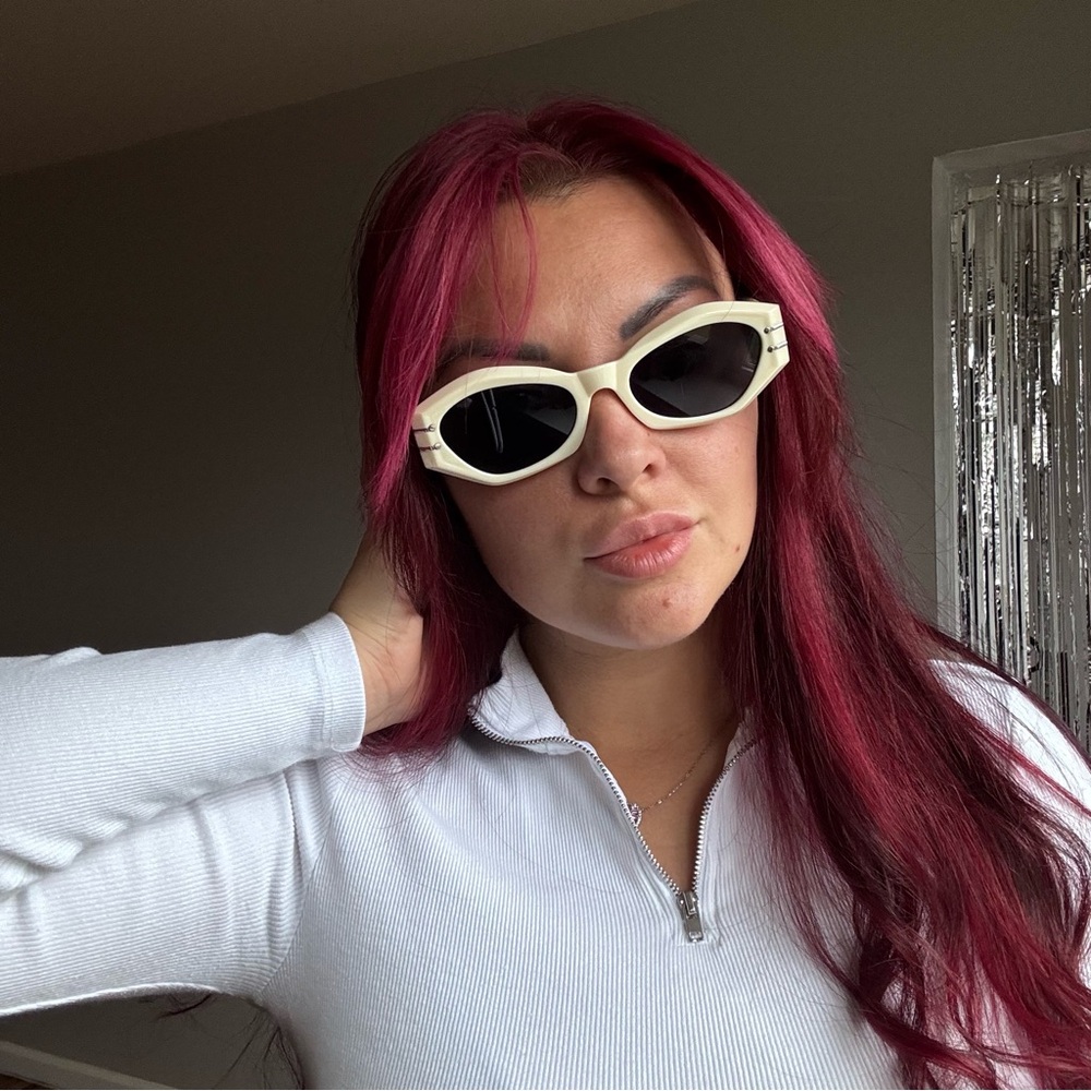 New Chic Cream Sunglasses